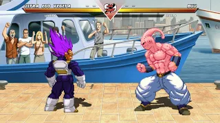 ULTRA EGO VEGETA vs BUU  - The most epic fight ever made !