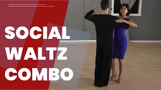 Social Waltz Basic Combo (3 Basic Moves Combined)