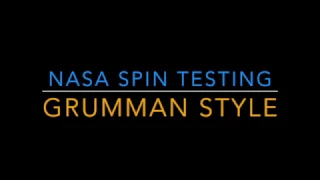 NASA Spin Testing - Yankee AA1-0001