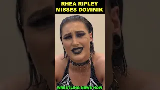 Rhea Ripley Misses Dominik Mysterio - WWE News