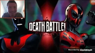 Epic Reaction To DEATH BATTLE - Batman Beyond VS Spider-Man 2099