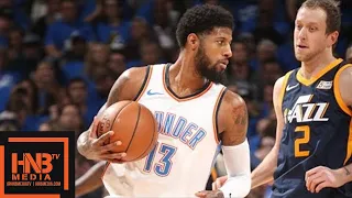 Oklahoma City Thunder vs Utah Jazz Full Game Highlights / Game 1 / 2018 NBA Playoffs