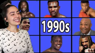 BOXING NOOB REACTS TO A brief chronology of the 1990s heavyweight division (Boxing Documentary)