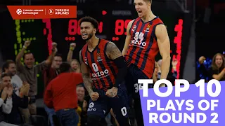 Top 10 Plays | Round 2 | 2022-23 Turkish Airlines EuroLeague