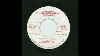 Sonny Pina - Que Traigan Tequila - Bollman International Records bi146b