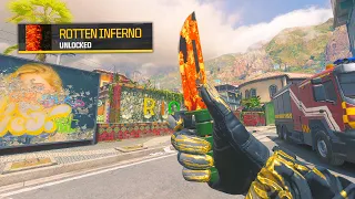 I UNLOCKED ROTTEN INFERNO CAMO and it looks AMAZING (NEW ANIMATED CAMO)