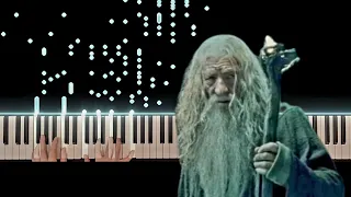 The Lord of the Rings - The Fellowship Τheme in Loop (Piano Cover in Liszt's Style)