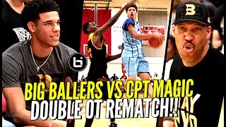 LaMelo Ball GOES AT Compton Magic In HEATED DOUBLE OT REMATCH + Lonzo Debuts His ZO2 Shoes!