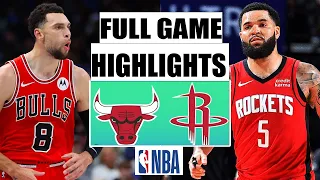 Houston Rockets VS Chicago Bulls FULL GAME HIGHLIGHTS | March 21 | 2024 NBA Season