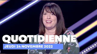 Emission Quotidienne du Jeudi 24 novembre 2022 - Questions pour un Champion