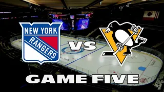 Rangers vs. Penguins - Game Five Live Reaction and (Bad) Play-By-Play