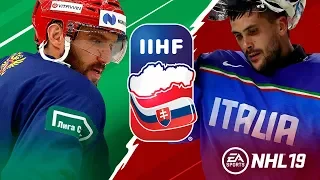 РОССИЯ vs ИТАЛИЯ - ЧЕМПИОНАТ МИРА ПО ХОККЕЮ - 4 ТУР