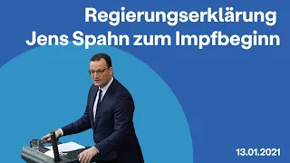 Regierungserklärung zum Impfbeginn in Deutschland und Europa