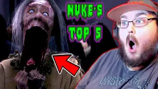Top 5 SCARY Ghost Videos To SCARE you SENSELESS - Nuke's Top 5 REACTION!!!