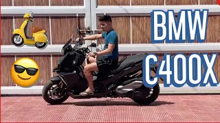 2020 BMW C400X REVIEW | START UP, WALK AROUND, ENGINE SOUND & TEST DRIVE