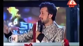 asha bhosly fight with atif aslam