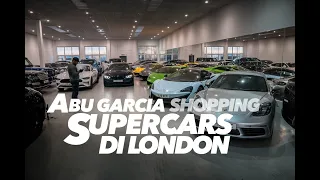 ABU GARCIA SHOPPING SUPERCARS DI LONDON - Aventador SVJ - Mclaren 600LT(MSO) - DB11 AMR - G63 AMG