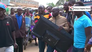 HII DUNIA!! BIG DRAMA IN TALA, MACHAKOS AS WITCH DOCTOR'S MAGIC CATCHES TV THIEVES!!