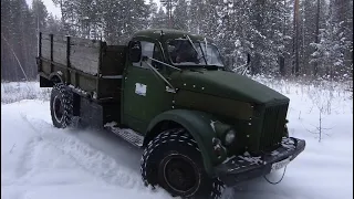 Поездка за углём на ГАЗ 63 ГАЗоМЕРе.