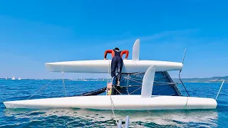 Hobie Cat - Capsize Recovery