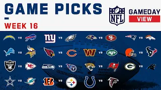 NFL Week 16 Game Picks