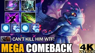 New Favourite Mid Hero 7.29 Puck Carry Build VS Mega Creeps - Epic Comeback Dota 2 Pro Rank Gameplay