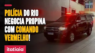 POLICIAIS ESCOLTARAM CARREGAMENTO DE DROGA DE TRAFICANTES NO RIO DE JANEIRO