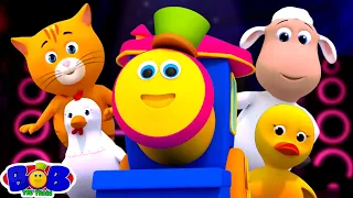 Animal Sound Song + More Nursery Rhymes & Kids Videos by Bob The Train