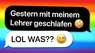 35 PEINLICHE WhatsApp CHATS von SCHÜLERN!