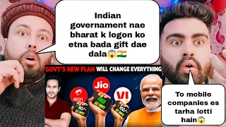 GREAT NEWS India Govt's New Plans EXTEND Mobile Recharge Validity For Everyone | Pakistani Reaction