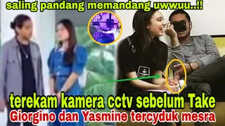 Terekam kamera cctv..?? Giorgino Abraham dan Yasmine napper tersorot lagi manja"an berduaan