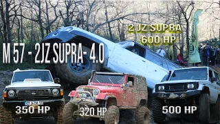 PATROL M57 350hp -PATROL 2jz 600 hp -  GİRESUN EFSANE PARKUR  PART1 #offroad #akincilarextreme