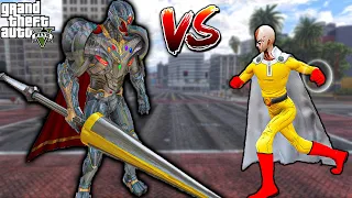 GTA 5 - Saitama vs İnfinity Ultron SUPERHERO BATTLE