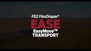 MacDon FD2 FlexDraper® | EASE | Easymove Transport