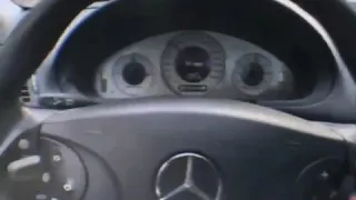 Mercedes e55 Amg - Insane Accelerate exhaust sound