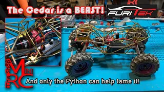 Furitek Cedar & Python (Torpedo Combo) gets installed & goes to Axialfest Badlands! Such a beast!!!