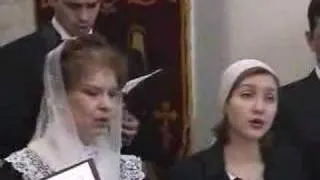 Choir in Moscow, Russia with Lina Mkrtchyan