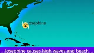 1984 Atlantic Hurricane Season Animation
