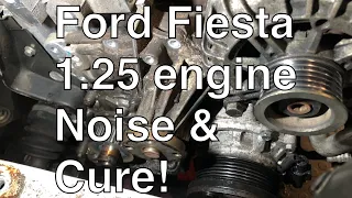 Ford Fiesta 1.25 Engine Noise - The cause and cure.