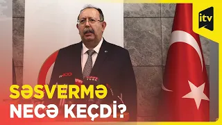 Türkiyə Ali Seçki Şurasının sədri səsvermənin gedişi ilə bağlı açıqlama verdi