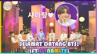 Selamat Datang BTS! (ft Dynamite) |Let's BTS!|SUB INDOl 210329 Siaran KBS WORLD TV|