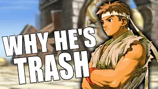 The one game where Ryu is bottom tier