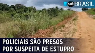 Quatro PMs são presos por suspeita de envolvimento em caso de estupro | SBT Brasil (01/05/23)