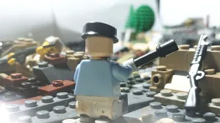 lego battle of caen (ww2 stop motion)