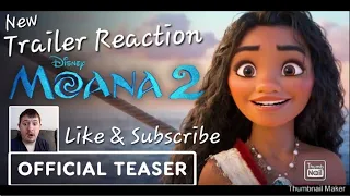 [Reaction] Moana 2 - Official Teaser Trailer  [ 2024 ]
