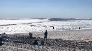 SUP Surfing Fire Island, NY