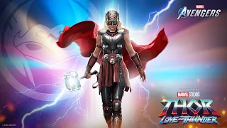 Marvel's Avengers MIGHTY THOR/Jane Foster,Thor Love and Thunder Movie Suit Gameplay