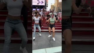 She came from Paris to dance wit us!🔥🔥 #nyc #explore #tiktok #youtubeshorts #exploreshorts #viral