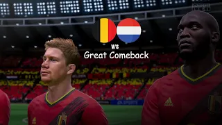 Belgium V/S  Netherlands   FIFA 22  Gameplay