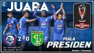 Full Highlight Leg ke 2 Arema Fc vs persebaya Piala Presiden 2019